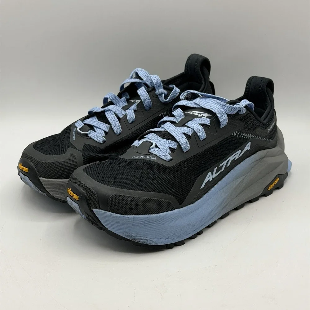 Altra Olympus 6 AL0A85NK000 Black Women's 8.5 Trail Mesh Running Vibram Shoes